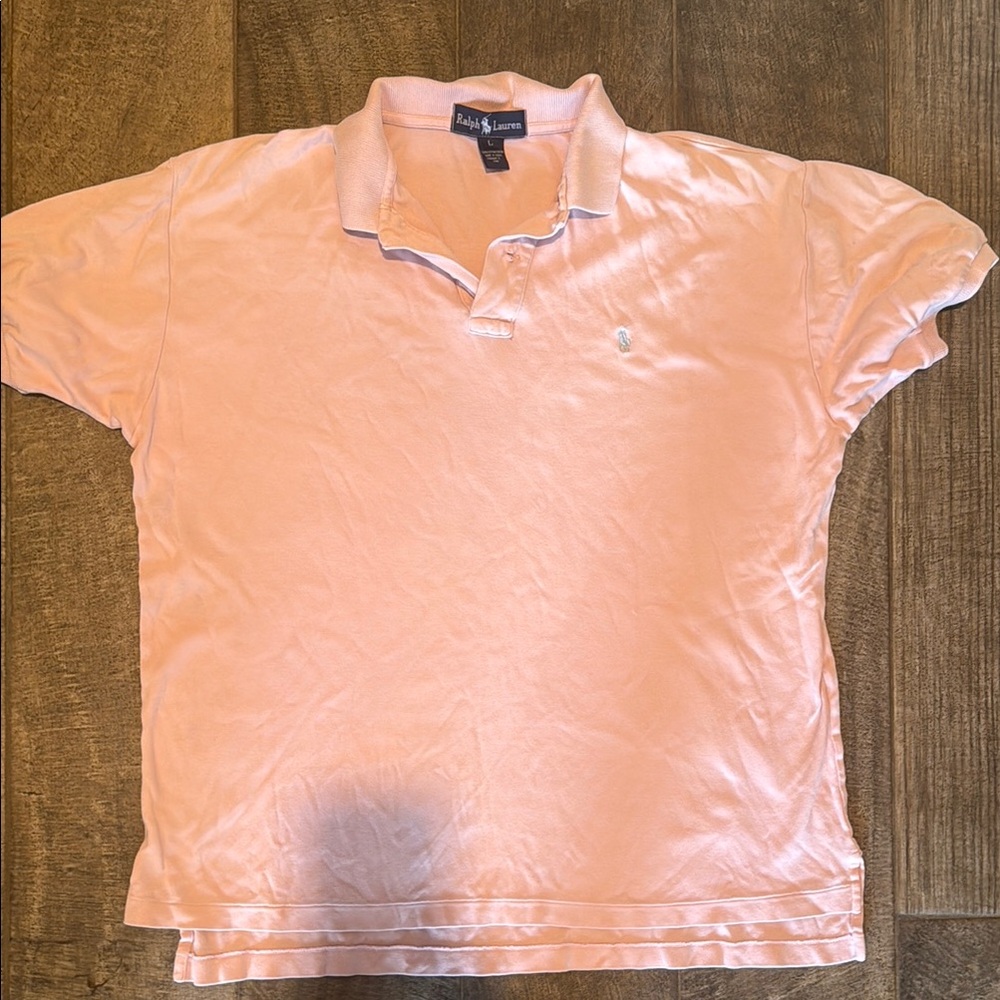 Ralph Lauren Soft Peach Men’s Polo Shirt